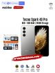 Tecno Spark 40 Pro - 8GB RAM - 256GB Storage - Silver - Easy Monthly Installments - PTA Approved - 1 Year Brand Warranty - The Original Bro Mobiles - TOB75